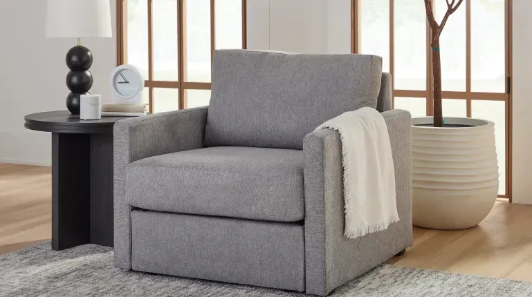 flexsteel-narrow-arm-gray-chair